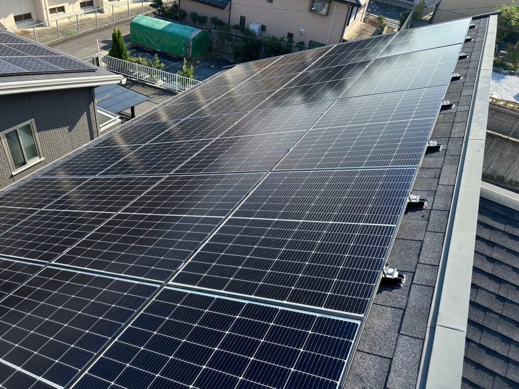 奈良県北葛城郡　N様　太陽光発電システム・蓄電システム